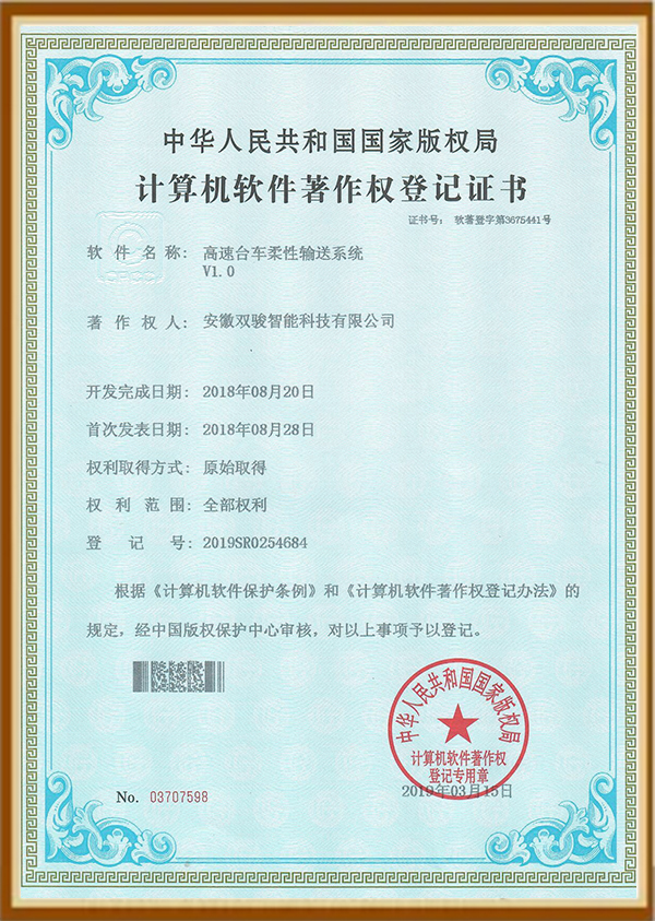 计算机软件著作权登记32项