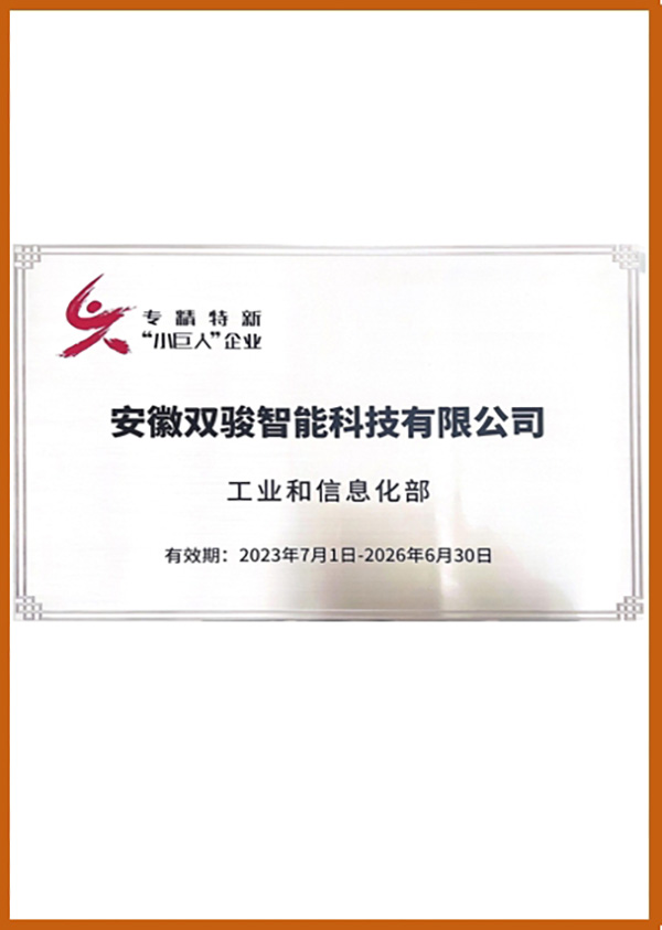 专精特新“小巨人”企业